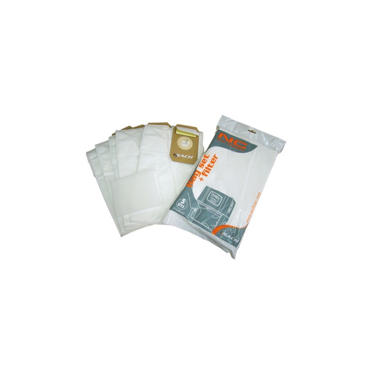 R10064-SC-new-concept-staubsaugerbeutel Staubbeutel für Zentralgerät New Concept 5er Pack