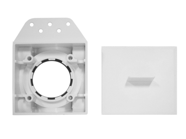 european-pvc-square Montagerahmen für Saugdose VacuValve ES