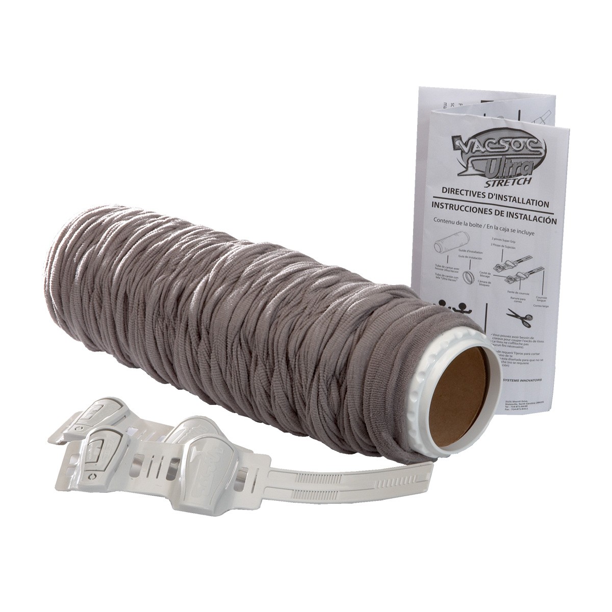 Hose sock stretch 7-10,5m length for central vacuum hoses