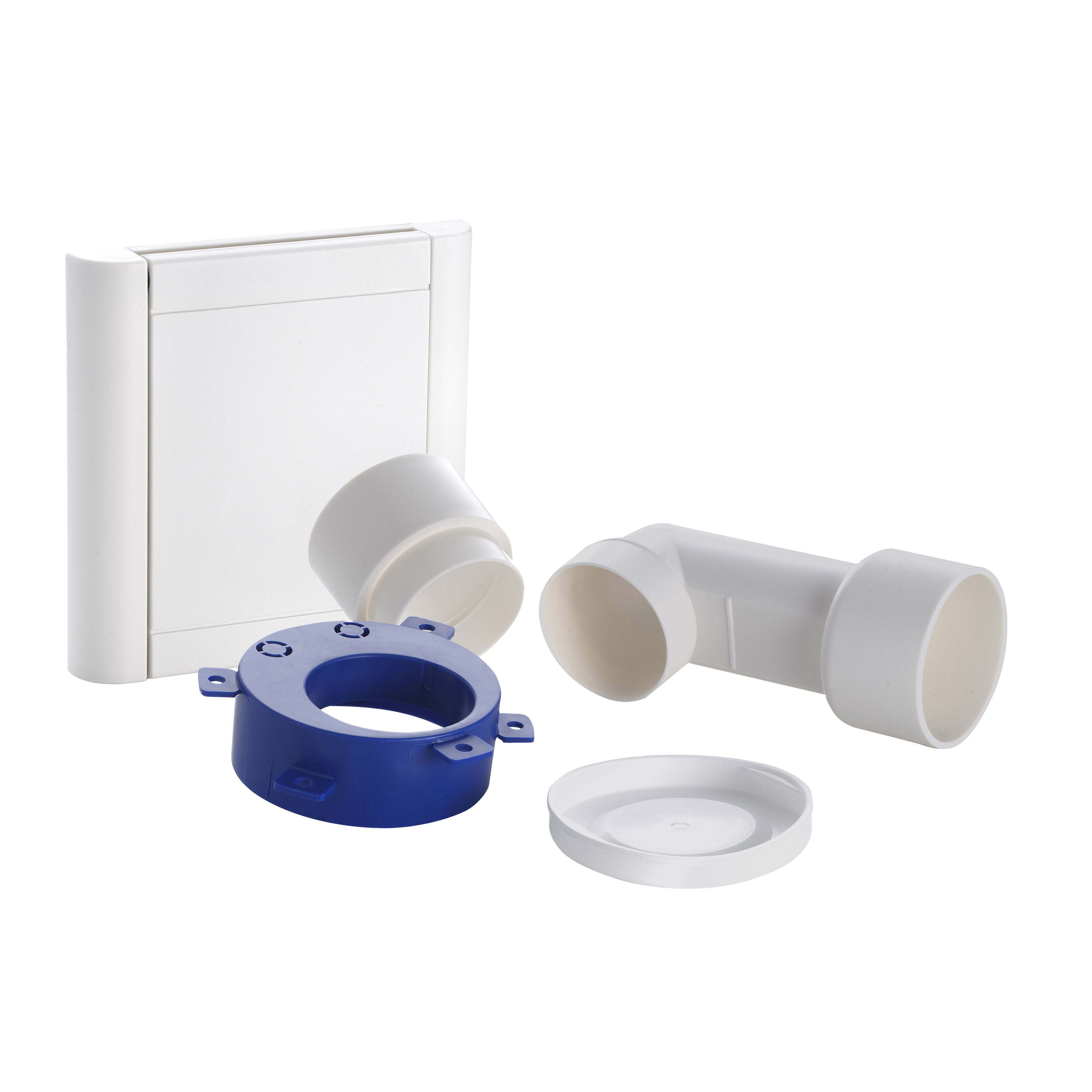 42000221 Nilfisk Saugdose DESIGN, weiß inkl. Einbau-Kit